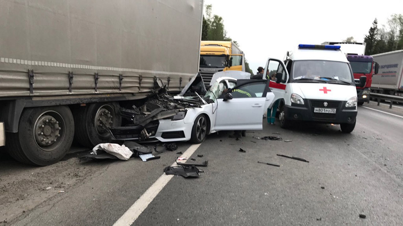 авария на дороге Москва-Нижний Новгород